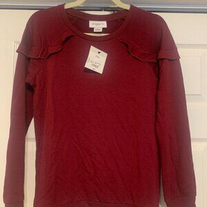Liz Clairborne NWT Petite Medium Long Sleeve Sweater